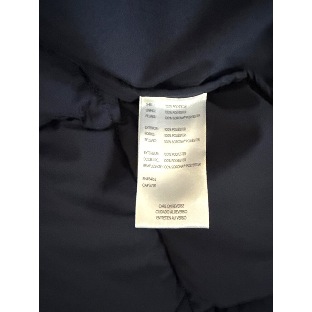 Navy blue double extra large quilted puffer, Calvin Klein jacket NWT, $300 MSRP - Picture 9 of 12